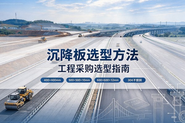 德钦沉降板选择方法