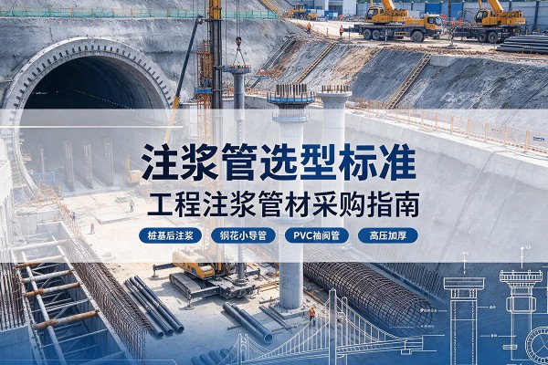 德钦注浆管选型标准